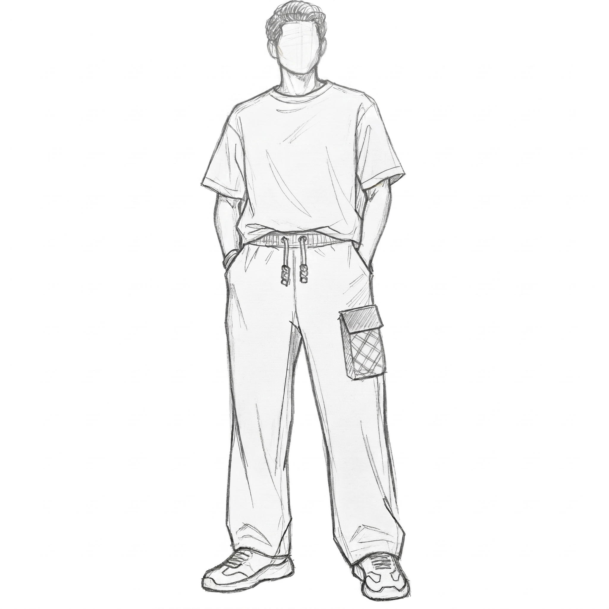 Oversized Jogger sketch